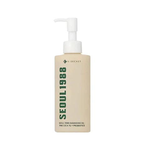 K-SECRET - SEOUL 1988 Cleansing Oil: Pine Cica 1% + Probiotics, 200ml - Feel You