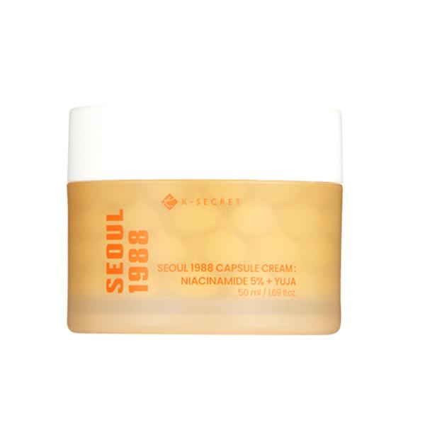 K-SECRET - Seoul 1988 Capsule Cream: Niacinamide 5% + Yuja, 50ml - Feel You