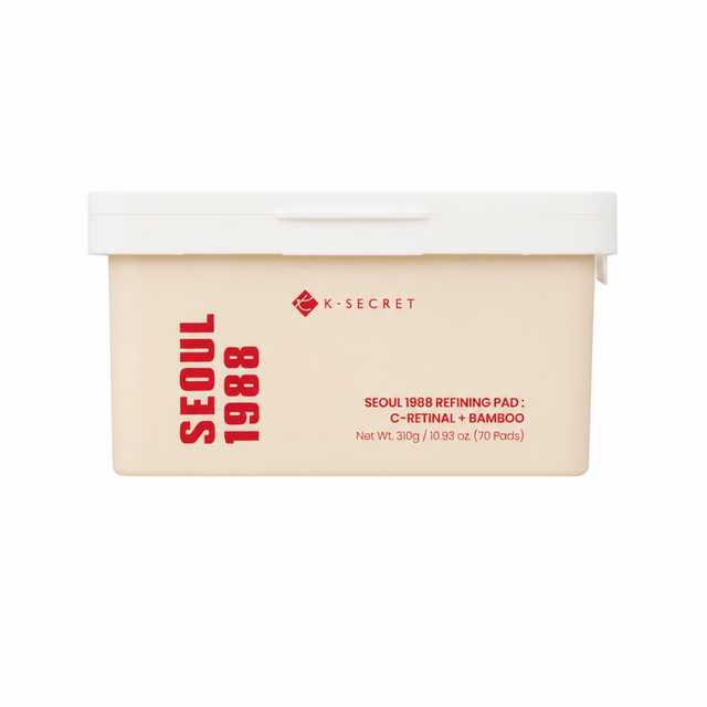 K-SECRET - Seoul 1988 Refining Pad: C-Retinal + Bamboo, 310g (70 pads) - Feel You