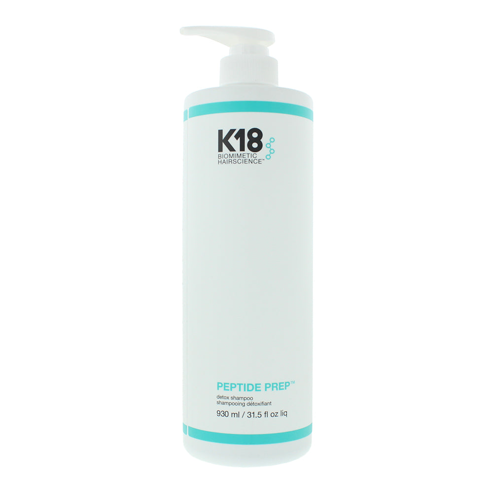 K18, Detox Peptide Prep, Activated Charcoal, Hair Shampoo, Deep Cleansing, 930 ml - Feel You