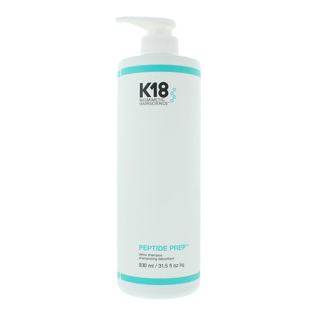 K18, Detox Peptide Prep, Activated Charcoal, Hair Shampoo, Deep Cleansing, 930 ml - Feel You