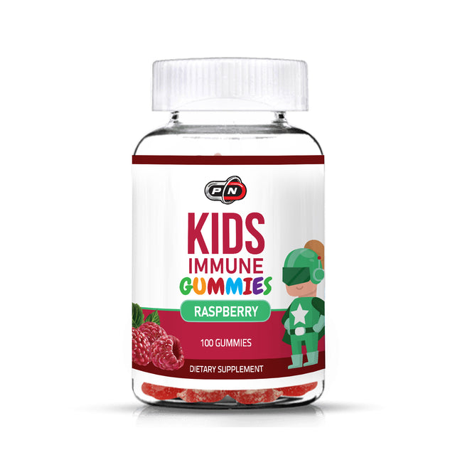 KIDS IMMUNE GUMMIES - RASPBERRY - 100 GUMMIES - Feel You