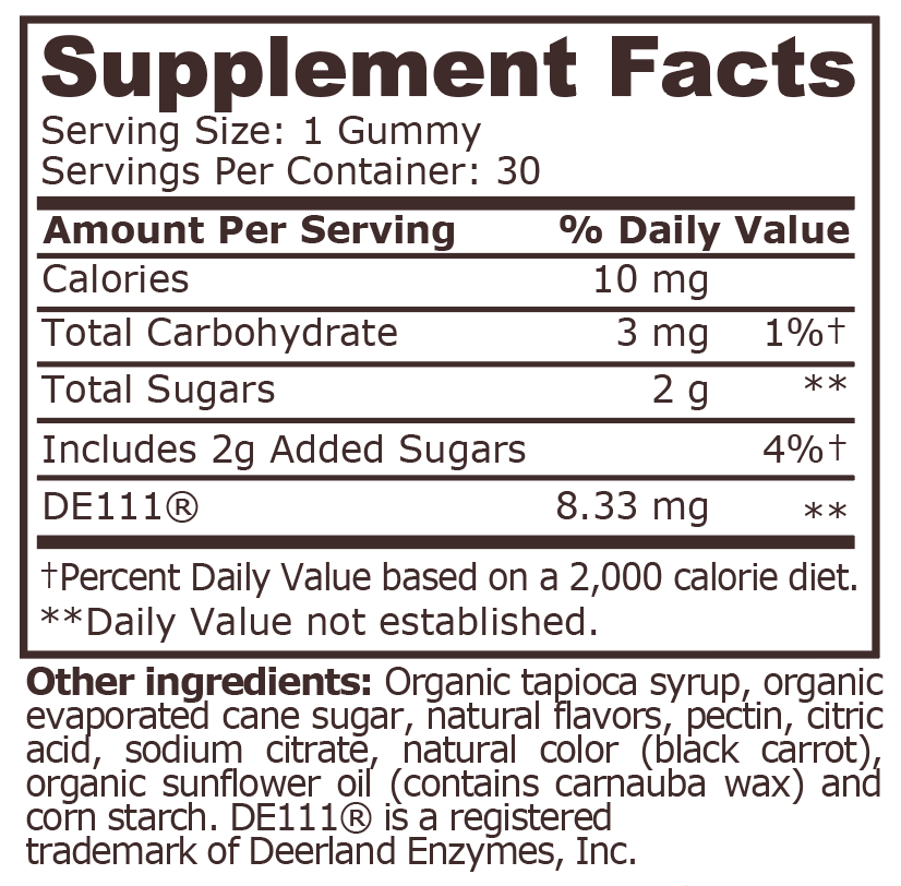 KIDS ORGANIC PROBIOTIC STRAWBERRY - 30 Gummies