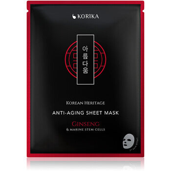 KORIKA - Korean Heritage Anti-Aging Sheet Mask - Plátýnková maska proti stárnutí - 25.0g - Feel You