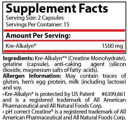 KREALKALYN BLISTER - 30 Capsules х 750 mg - Feel You