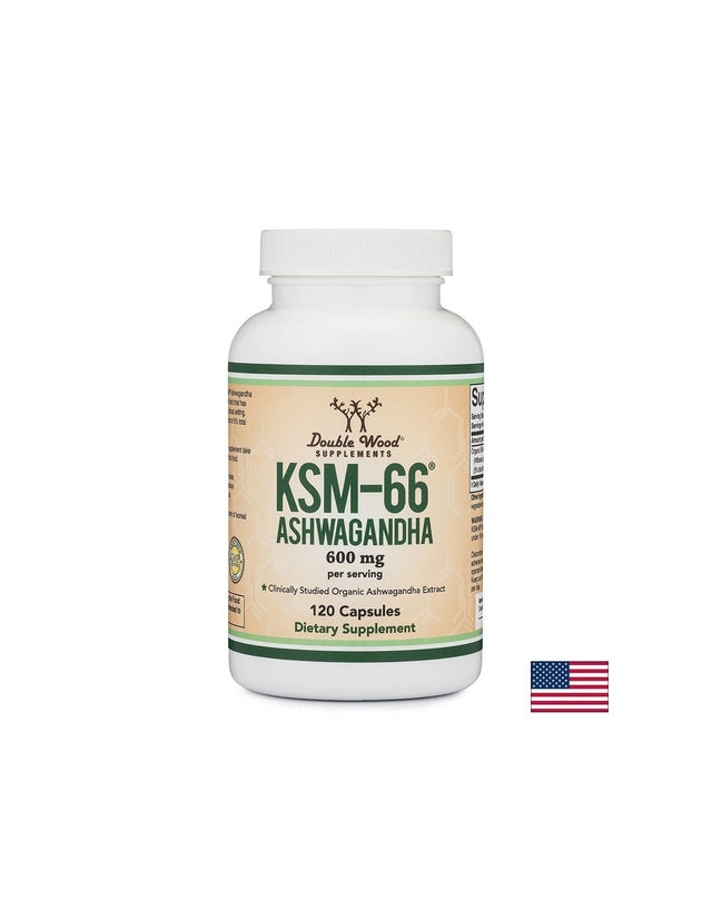 Ашваганда KSM-66® – антистрес, фокус, енергия - Екстракт с клинично доказан ефект 600 mg, 120 капсули за 2 месеца прием - Feel You
