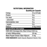 KSM 66 Ashwagandha 600 mg - 120 капсули - Feel You