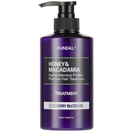 KUNDAL – Honey & Macadamia Protein Treatment, Cherry Blossom, 500ml - Feel You