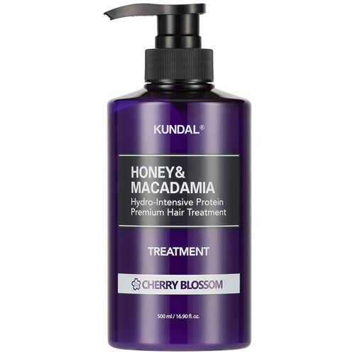 KUNDAL – Honey & Macadamia Protein Treatment, Cherry Blossom, 500ml - Feel You