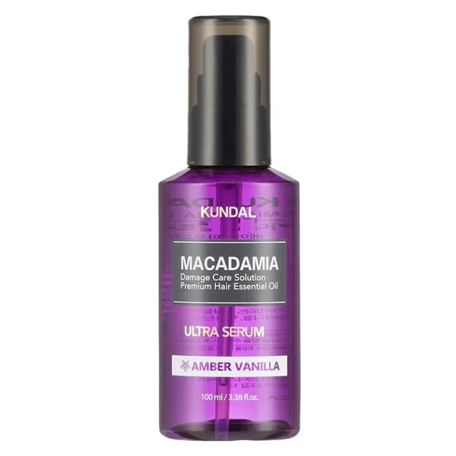 KUNDAL – Macadamia Hair Serum, Amber Vanilla, 100ml - Feel You