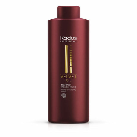 Kadus Professional, Velvet Oil, Hair Shampoo, For Smoothening, 1000 ml - Feel You