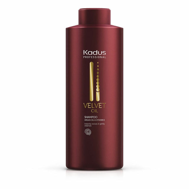 Kadus Professional, Velvet Oil, Hair Shampoo, For Smoothening, 1000 ml - Feel You