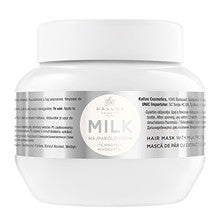 Kallos - Milk Hair Mask With Milk Protein ( Dry and Damaged Hair ) - 1000ml - Feel You