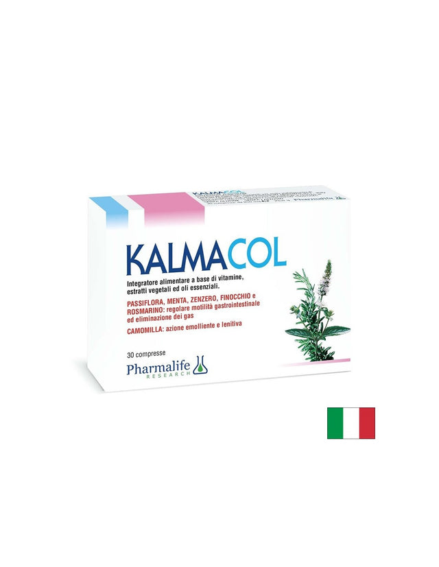 Kalmacol – При подуване, газове и стомашен дискомфорт, 30 таблетки - Feel You