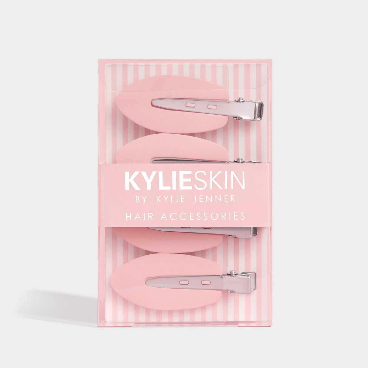 Kardashian Beauty, Kylie Skin, Hair Clip, Pink, 4 pcs - Feel You