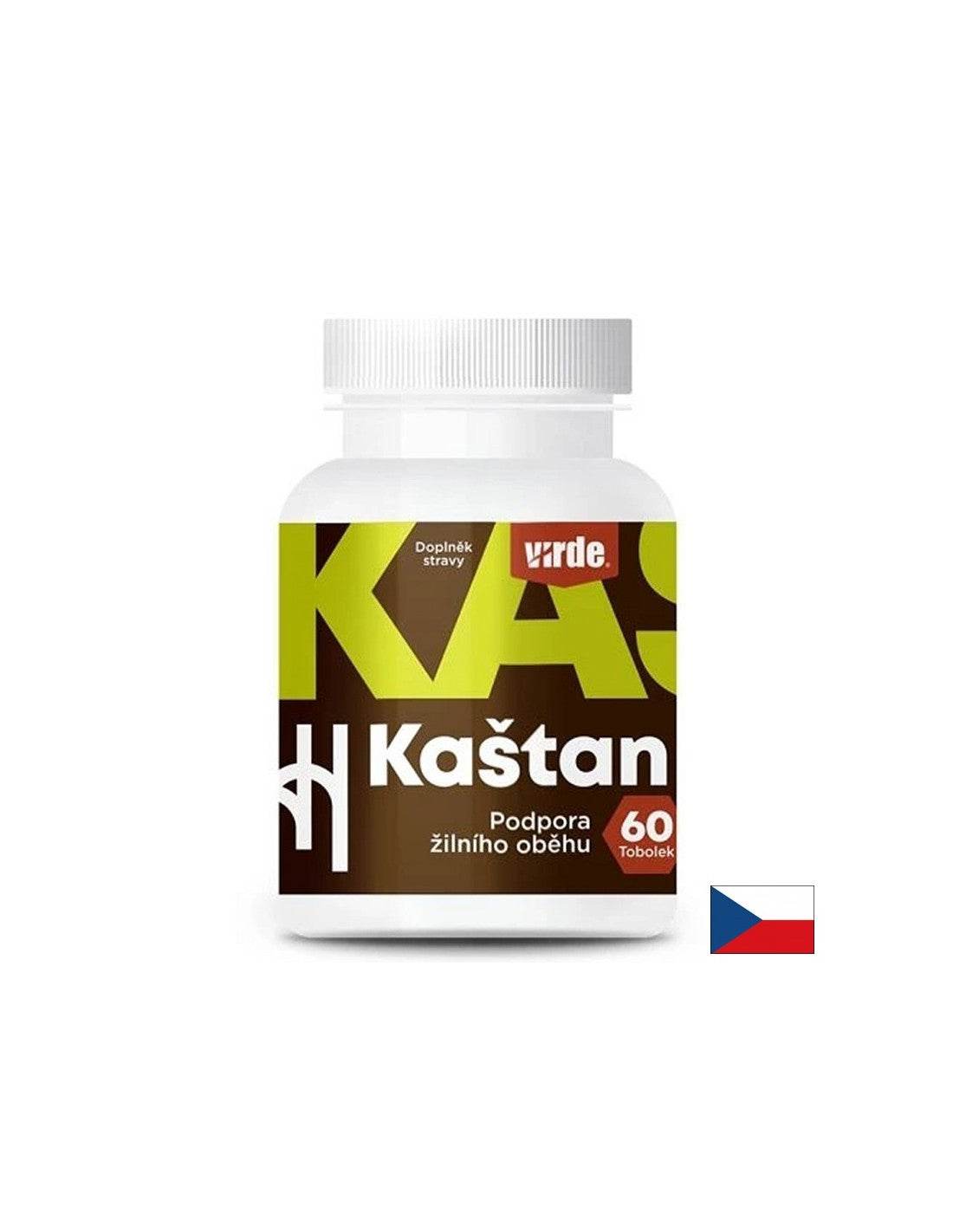 Kastanfit с конски кестен 70 mg, ацерола 60 mg и рутин 40 mg – При разширени вени и тежест в краката, 60 капсули - Feel You