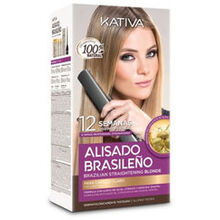 Kativa - Brazilian Straightening Blonde Kit - keratin hair straightening kit - 225ml - Feel You