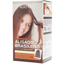 Kativa - Brazilian Straightening Brunette Kit - Sada s keratinem pro narovnání vlasů - 225ml - Feel You