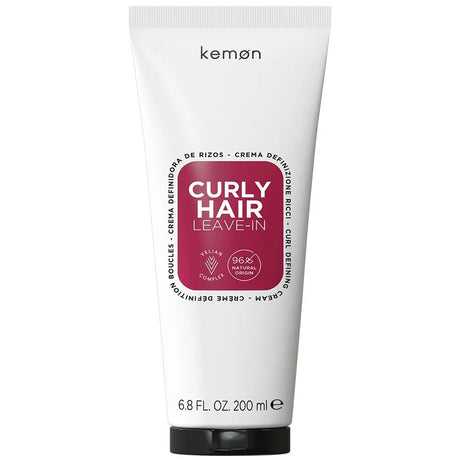 Kemon - Curly Hair Leave-In Conditioner - Bezoplachový kondicionér pro kudrnaté vlasy - 200ml - Feel You