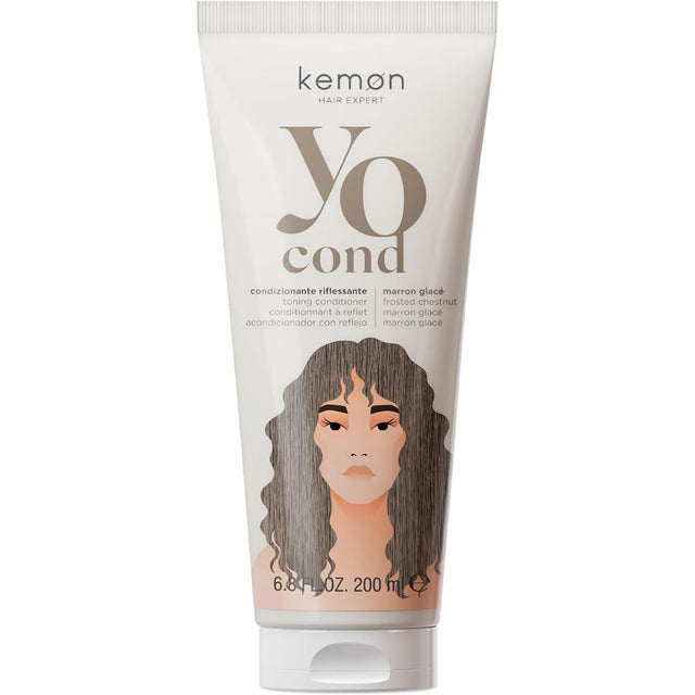 Kemon, Yo Marron Glacé Coloring, Hair Colour Conditioner, 200 ml - Feel You