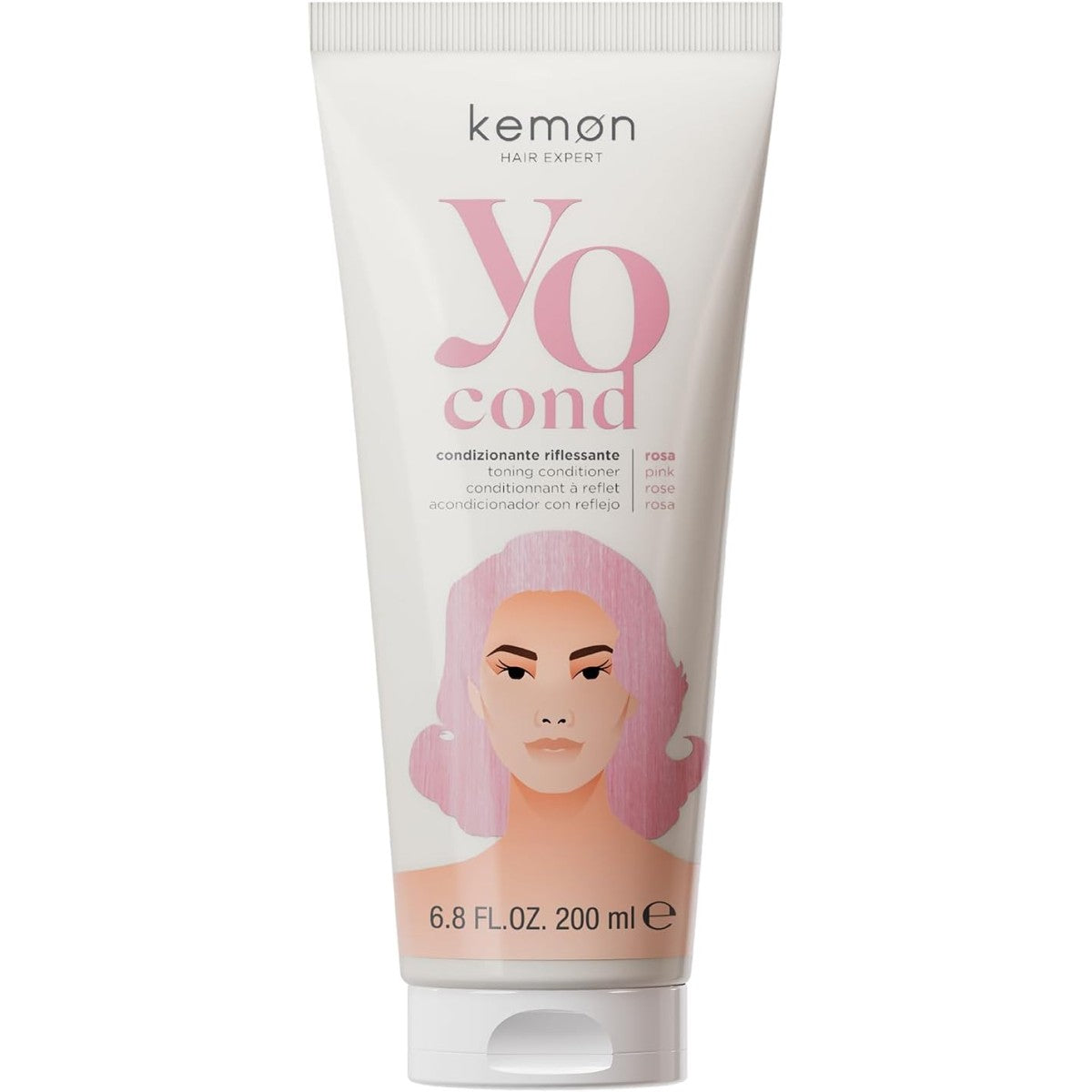 Kemon, Yo Rosa Coloring, Hair Colour Conditioner, 200 ml - Feel You