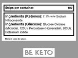 Ketone & Glucose Test Strips - 100 бр. - Feel You