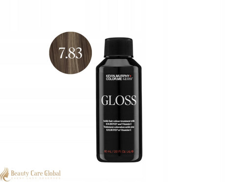 Kevin Murphy, GLOSS, Demi-Permanent Hair Dye, 7.83 Medium Blonde Violet Gold, 60 ml - Feel You