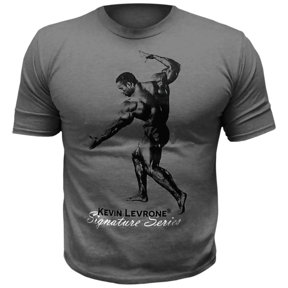 Kevine Levrone T-Shirt / Dark Grey - Feel You