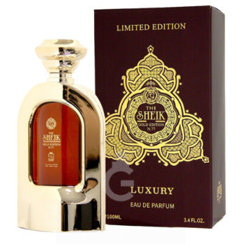 Khalis - The Sheik N.77 Luxury Gold Edition EDP - 100ml - Feel You