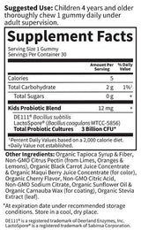 Kids Probiotic 3 Billion CFU | Digestive & Immune Health - 30 желирани бонбони - Feel You