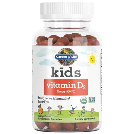 Kids Vitamin D3 - 60 желирани бонбони - Feel You