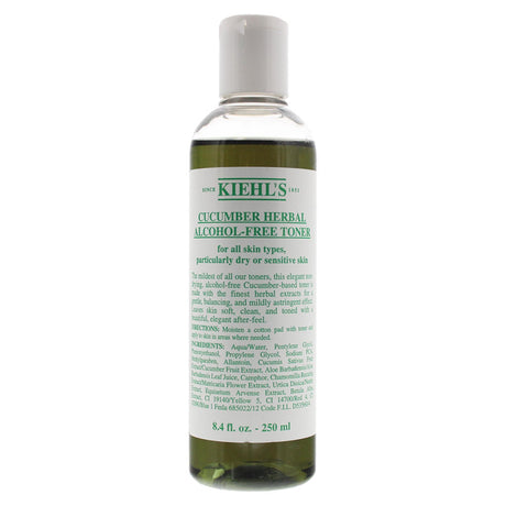 Kiehls - Cucumber Herbal Alcohol-Free Toner - Alcohol-free skin tonic - 250ml - Feel You