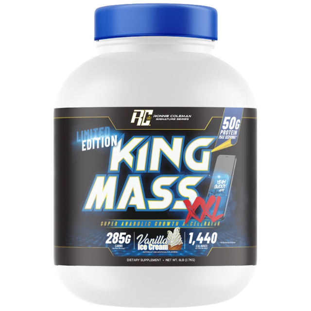 King Mass XXL Gainer | Super Anabolic Growth Accelerator - 2721 грама - Feel You