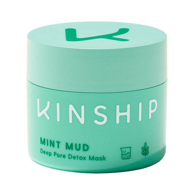Kinship, Mint Mud Deep Pore Detox, Balancing, Mud Mask, For Face, 57 g - Feel You