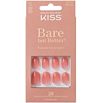 Kiss My Face - Bare-But-Better Nails No More Naps - Umělé nehty 28 ks - Feel You