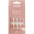 Kiss My Face - Bare-But-Better Nails - gel nails ( 28 pcs ) - Feel You