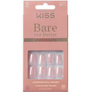 Kiss My Face - Bare-But-Better Premium Nails - Gelové nehty ( 30 ks ) - Feel You