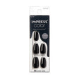 Kiss My Face - ImPRESS Color MC All Black Nails 30 pcs - Feel You