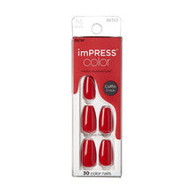Kiss My Face - ImPRESS Color MC Reddy or Not Nails 30 pcs - Feel You
