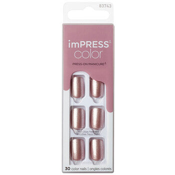 Kiss My Face - ImPRESS Color Paralyzed Pink Nails 30 pcs - Feel You
