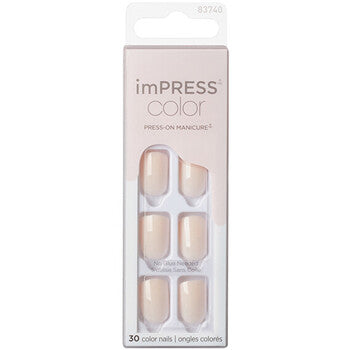 Kiss My Face - ImPRESS Color Point Pink Nails ( 30 pcs ) - Feel You