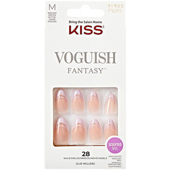 Kiss My Face - Voguish Fantasy Nails - Press-on nails (28 pcs) - Feel You