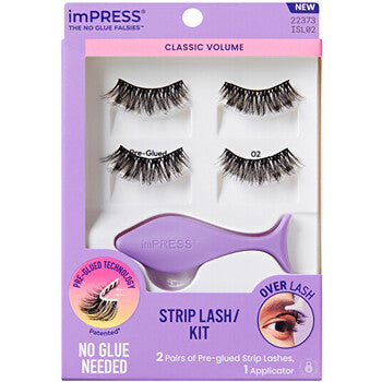 Kiss My Face - imPRESS No Glue Strip Lash 02 - Umělé řasy - Feel You