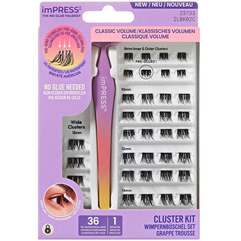 Kiss My Face - imPRESS Press on Falsies Kit 02C - Umělé řasy - Feel You