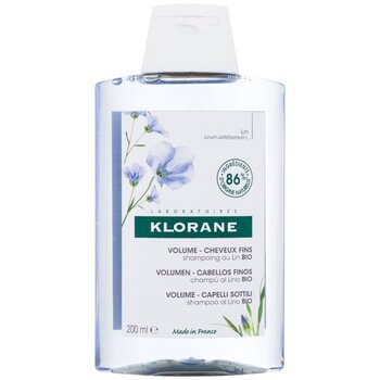 Klorane - Flax Fiber Volume Shampoo - Shampoo for hair volume - 400ml - Feel You