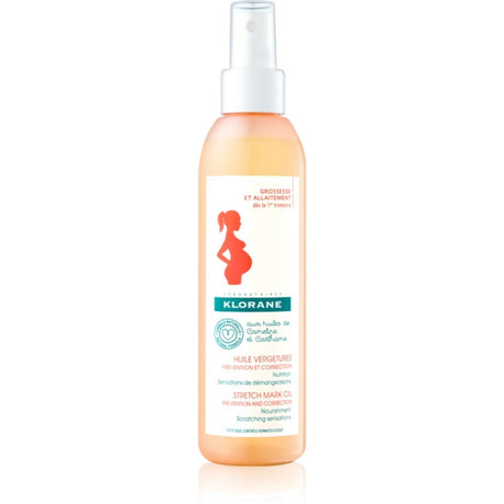 Klorane, Mum, Anti-Stretch Marks, Massage Oil, 200 ml - Feel You