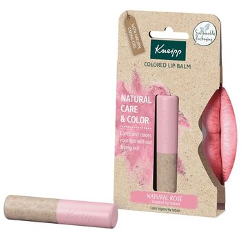 Kneipp - Natural Colored Lip Balm (Rosé) - Colored lip balm - 3.5g - Feel You