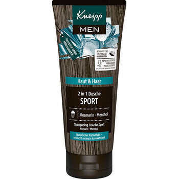 Kneipp - Sport Shower Gel - Sprchový gel pro muže na tělo a vlasy - 200ml - Feel You