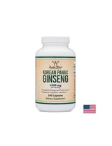 Korean Panax Ginseng - Корейски женшен, 240 капсули Double Wood - Feel You