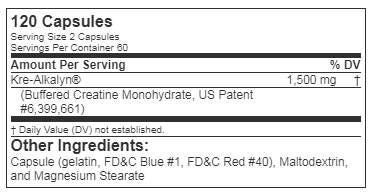 Kre-Alkalyn EFX Capsules - 120 капсули - Feel You